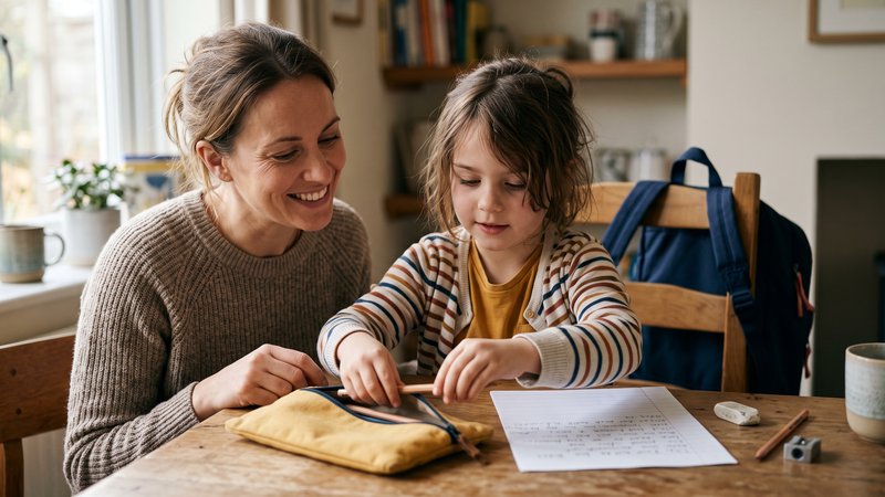 Puedes hacer dos o tres dictados cortos por semana. Cada uno con un objetivo claro: tildes, mayúsculas, comas, palabras difíciles o separación de palabras.