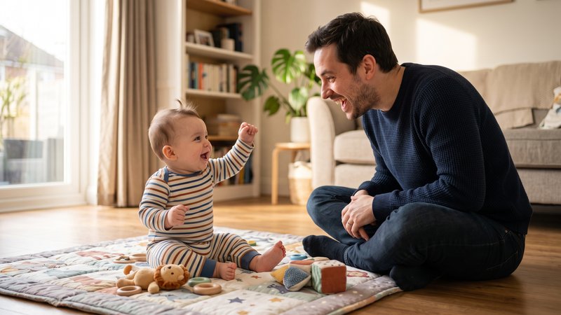 Un bebé puede llorar, reír, balbucear, gritar o hacer sonidos por sí mismo. Eso forma parte de su desarrollo. Pero decir palabras con intención, como “agua”, “mamá” o “ven”, necesita interacción.